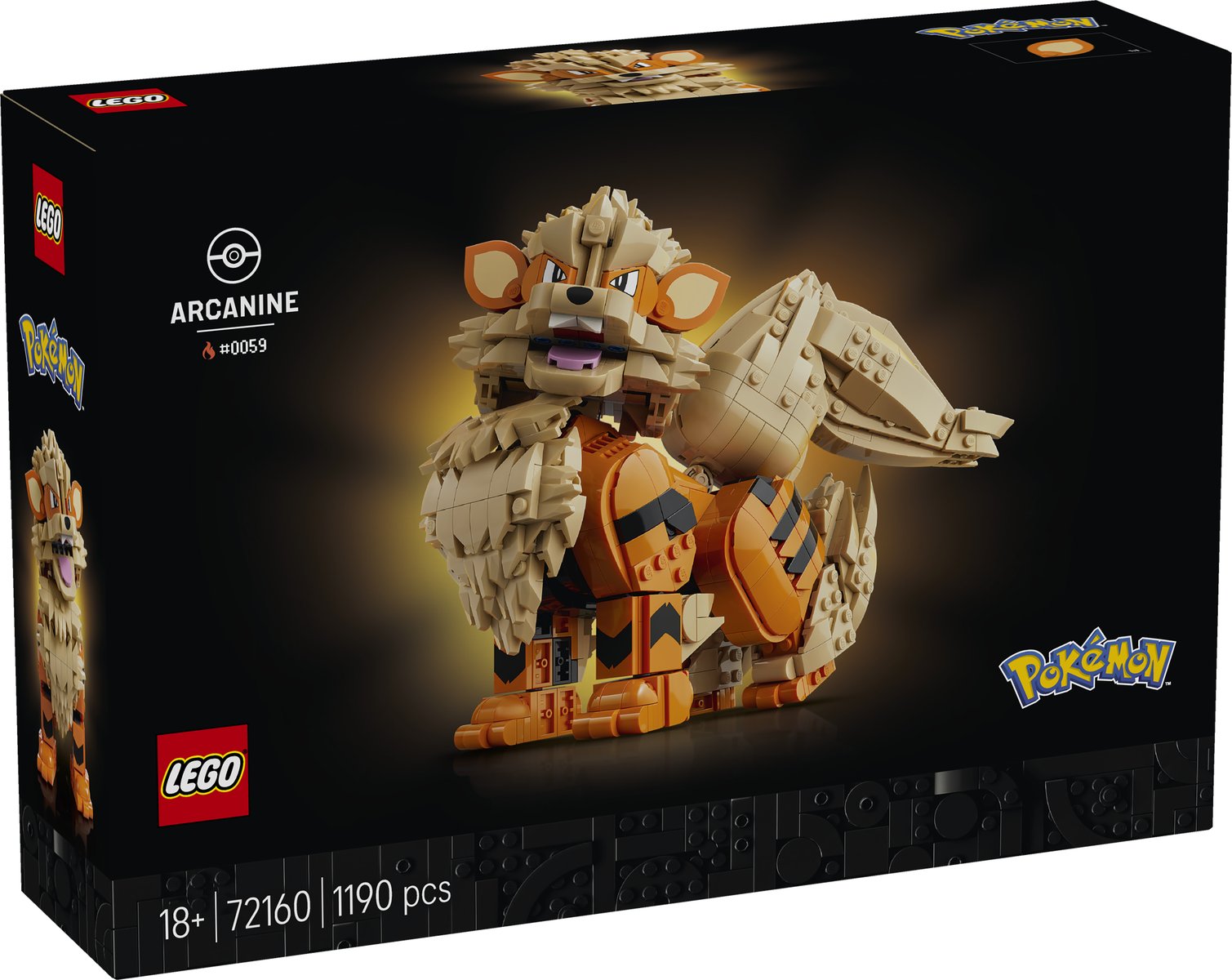 LEGO 72160 LEGO® Pokémon™ 72160 - Arkani – Verpackung vorne