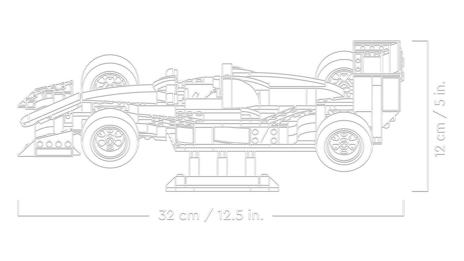 LEGO 10330 LEGO® Icons 10330 - McLaren MP4/4 & Ayrton Senna – Detailansicht 7