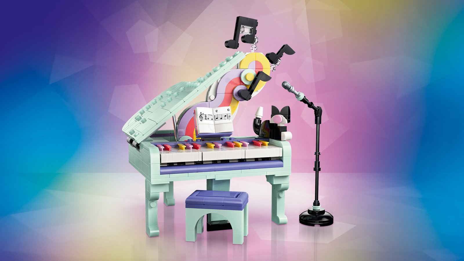 LEGO 31392 LEGO® Creator 31392 - Deko-Klavier mit Katze – Detailansicht 2