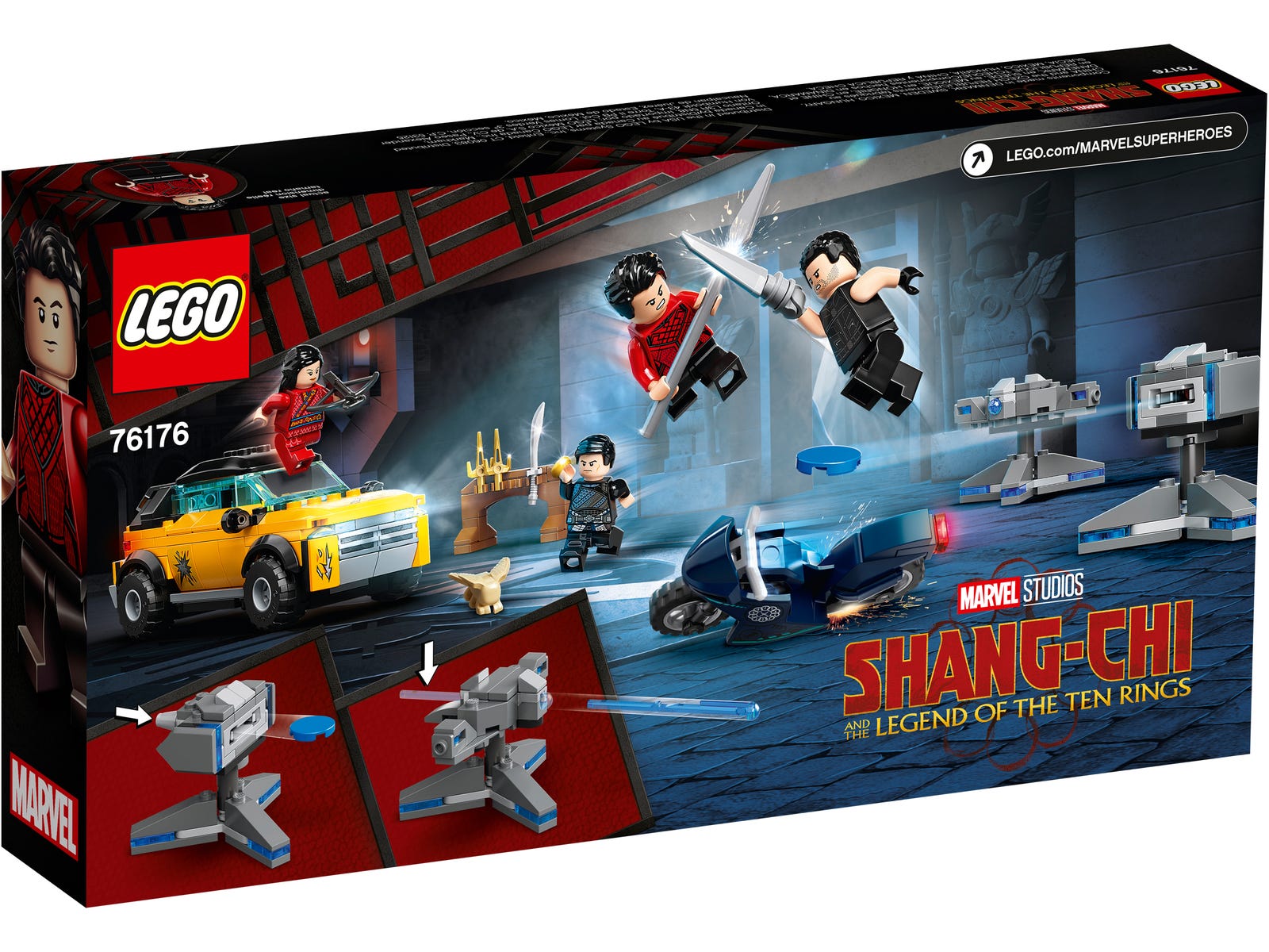 LEGO® Marvel 76176 - Shang-Chi – Flucht vor den zehn Ringen