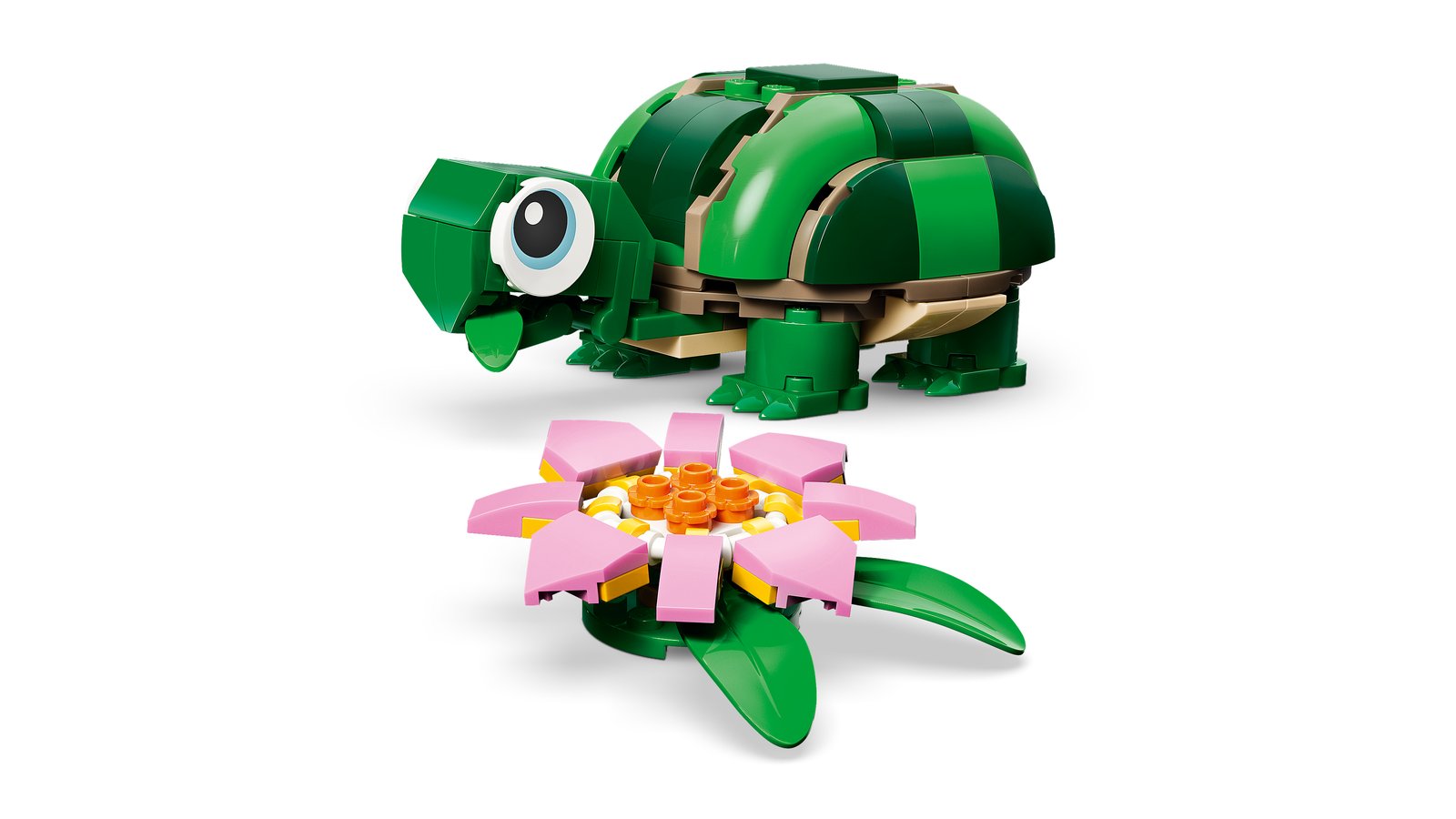 LEGO 31377 LEGO® Creator 31377 - Schildkröte mit Seerose – Primaeres Produktbild