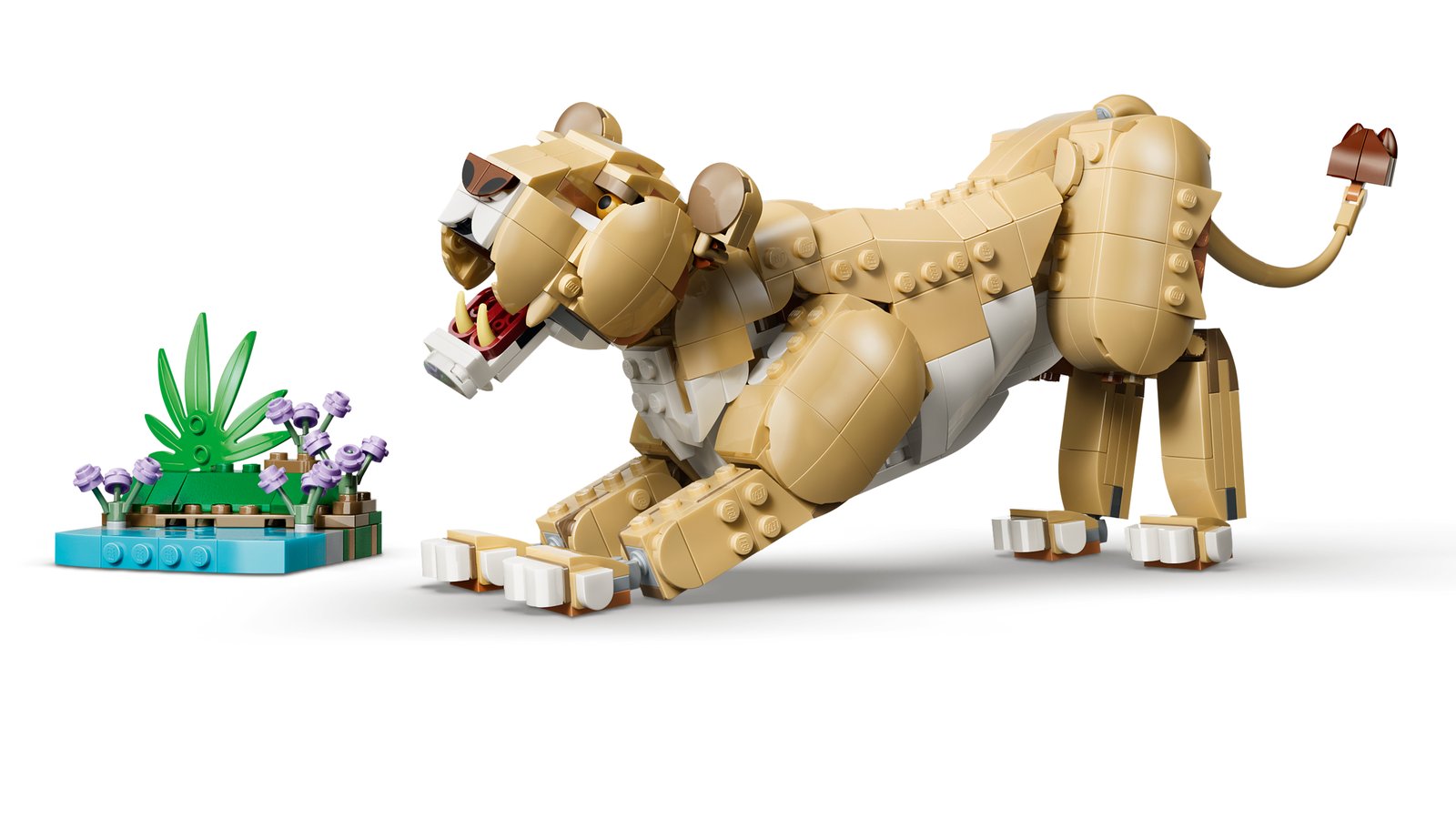 LEGO 31386 LEGO® Creator 31386 - Wilde Tiere: Majestätischer Löwe – Detailansicht 5