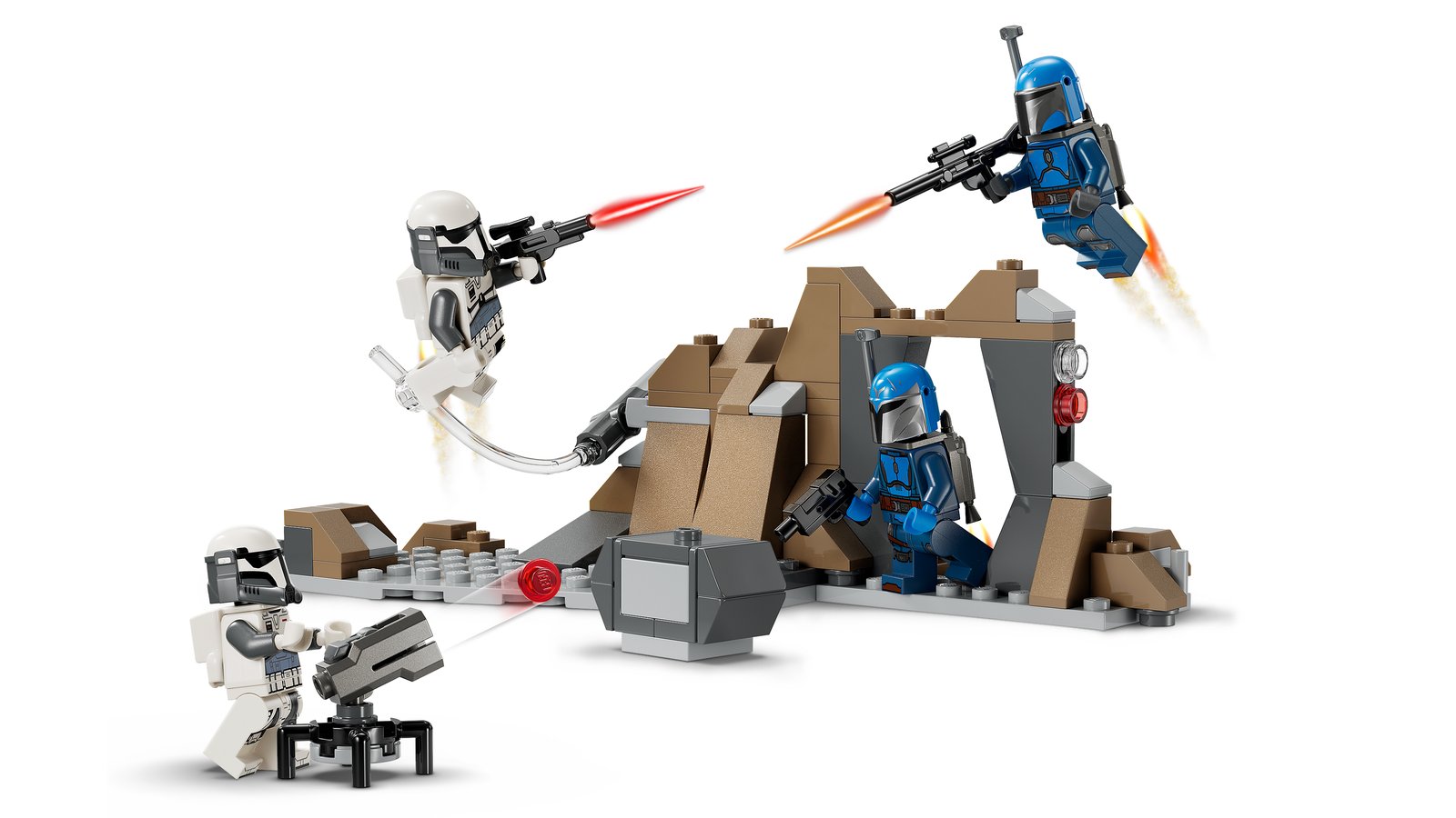 LEGO 75373 LEGO® Star Wars™ 75373 - Hinterhalt auf Mandalore™ Battle Pack – Primaeres Produktbild