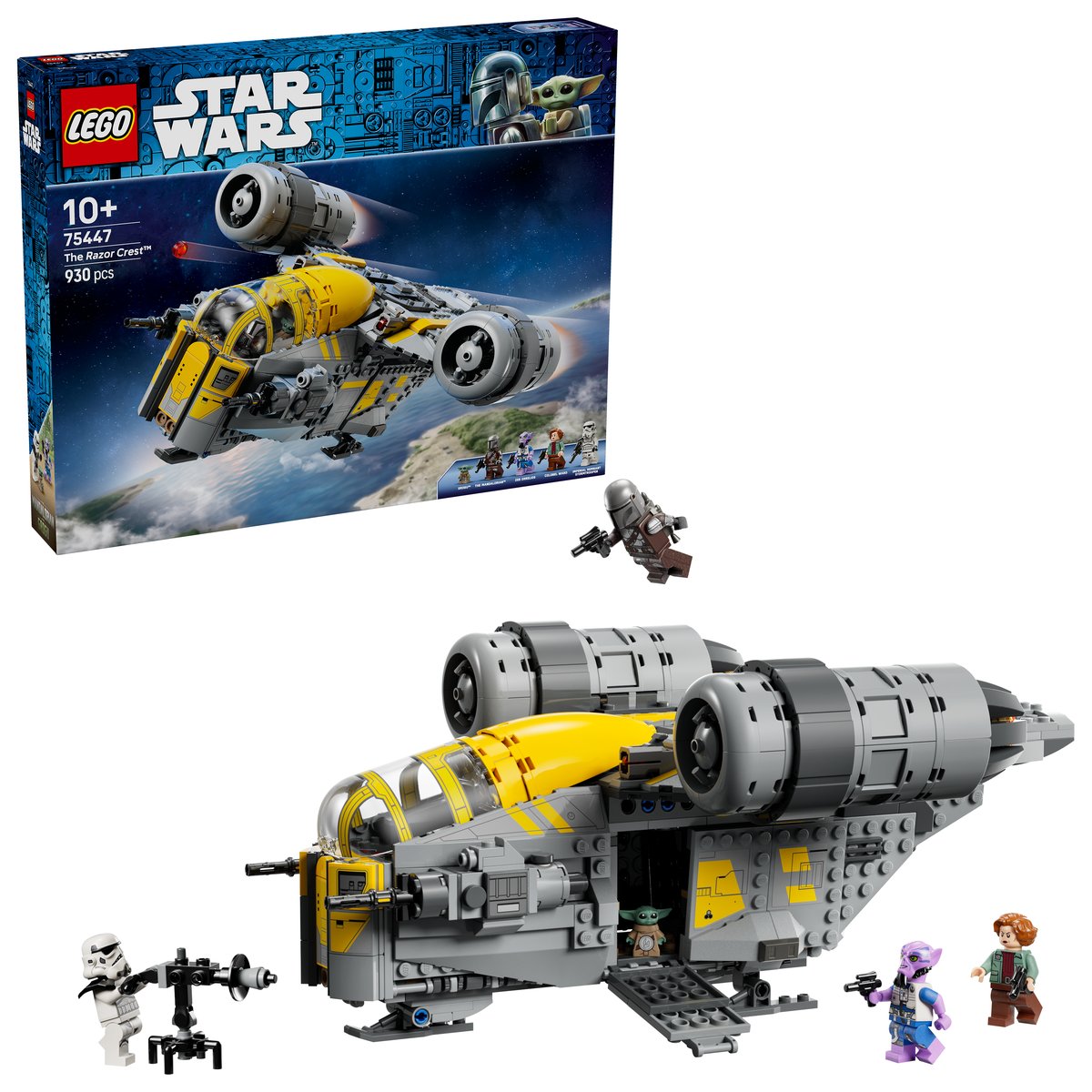 LEGO 75447 LEGO® Star Wars™ 75447 - Razor Crest™ – Box & Produkt
