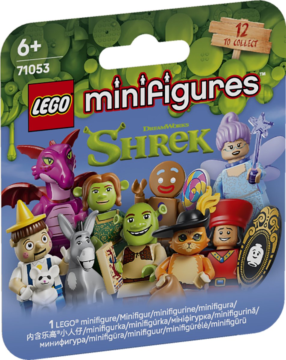 LEGO 71053 LEGO® Minifiguren 71053 - Shrek Serie – Verpackung vorne