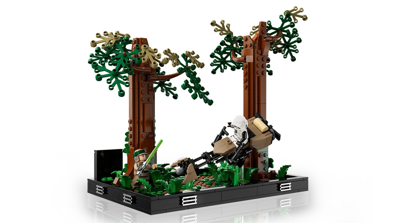 LEGO 75353 LEGO® Star Wars™ 75353 - Verfolgungsjagd auf Endor™ – Diorama – Detailansicht 1