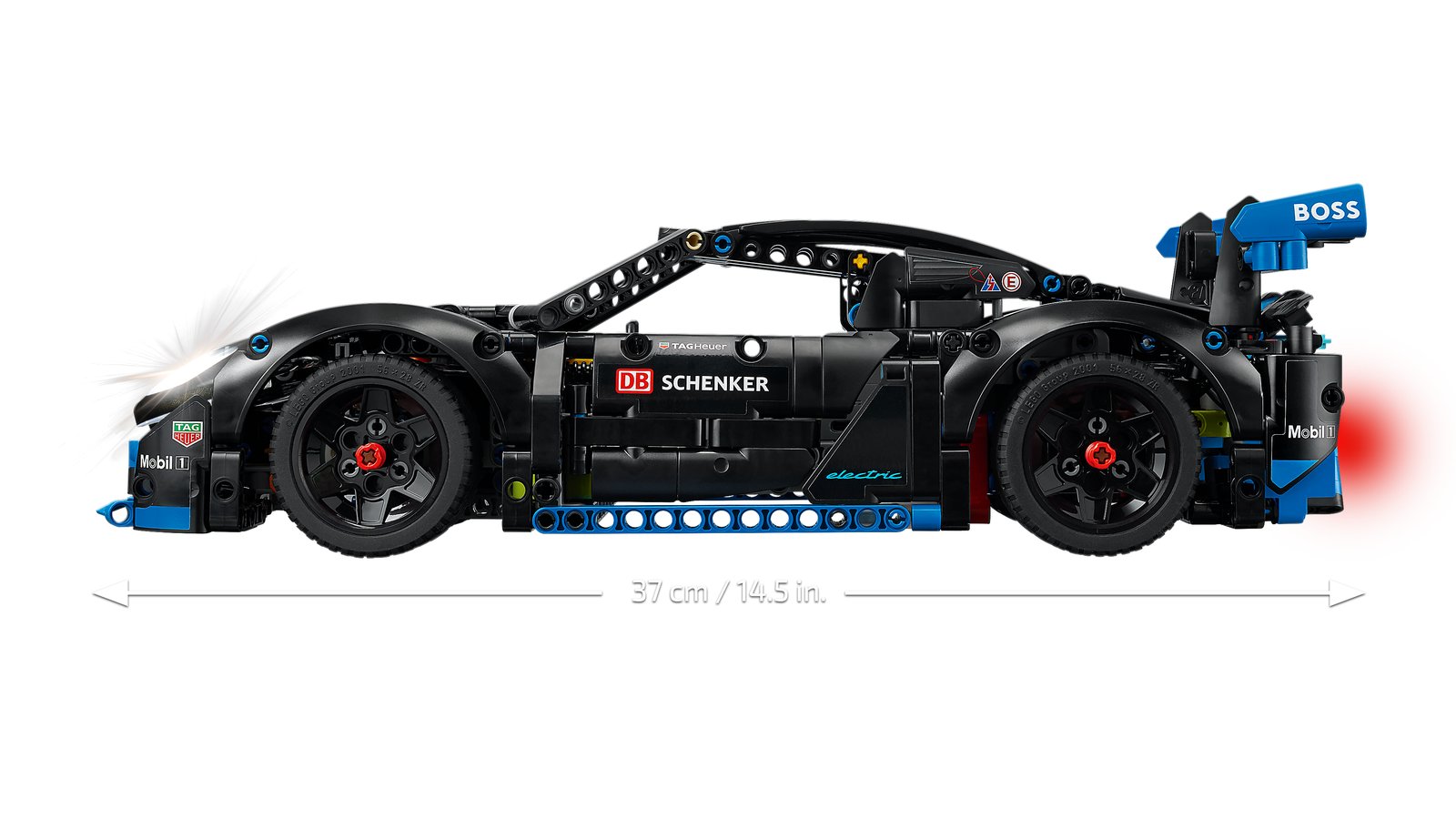 LEGO 42176 LEGO® Technic 42176 - Porsche GT4 e-Performance Rennwagen – Detailansicht 1