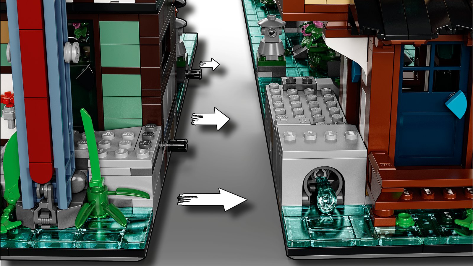 LEGO 71741 LEGO® Ninjago 71741 - Die Gärten von NINJAGO® City – Detailansicht 9