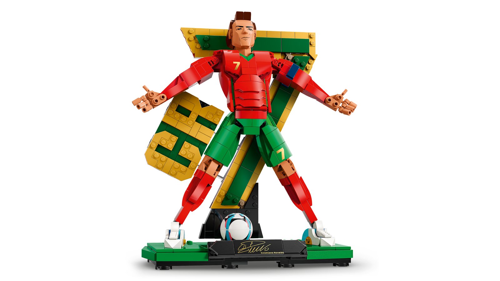 LEGO 43016 LEGO® Editions 43016 - Cristiano Ronaldo – Fußballlegende – Primäres Produktbild