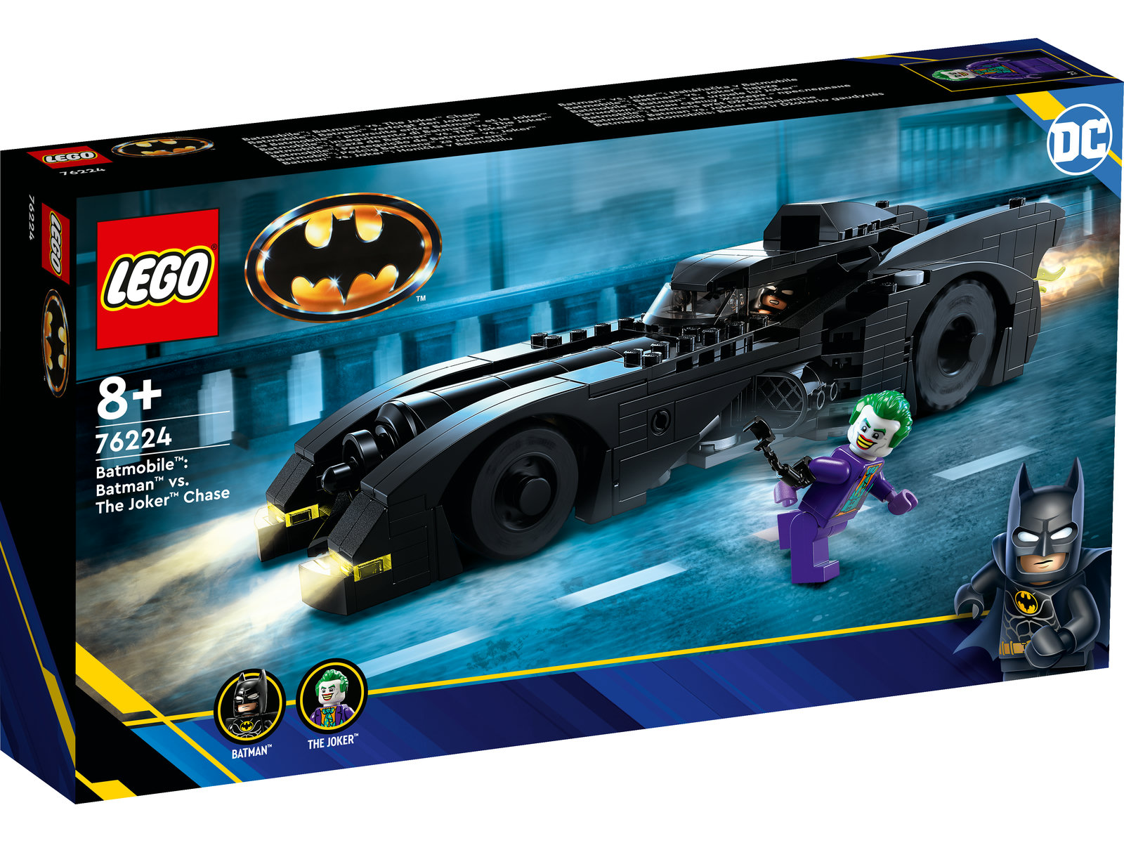 LEGO® DC 76224 - Batmobile™: Batman™ verfolgt den Joker™