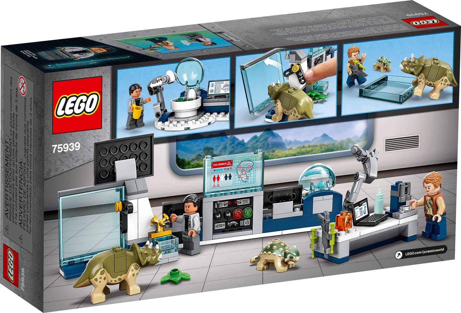 LEGO® Jurassic World 75939 - Dr. Wus Labor: Ausbruch der Baby-Dinosaurier
