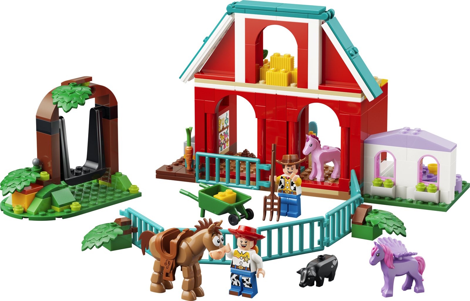 LEGO 43304 LEGO® ǀ Disney and Pixar Toy Story 5 43304 - Blazes Pferderanch – Produktfoto