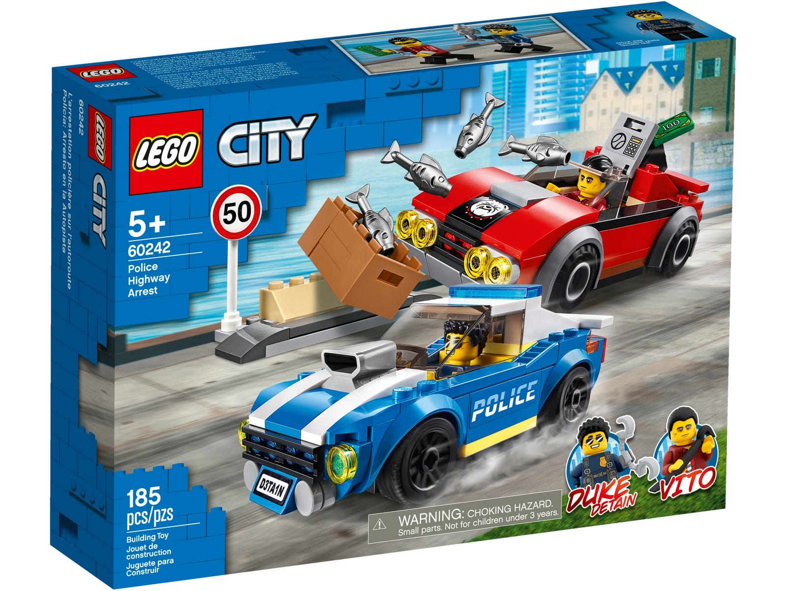 LEGO® City 60242 - Festnahme auf der Autobahn - Box Front