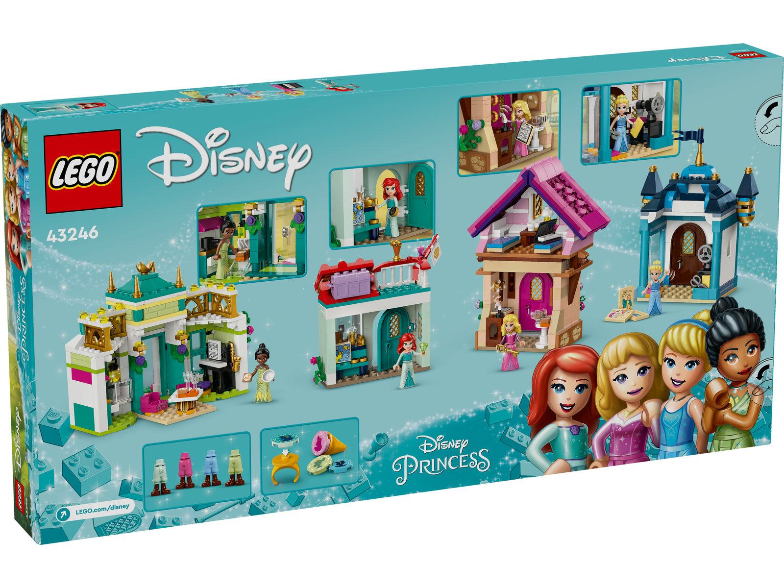 LEGO® Disney 43246 - Disney Prinzessinnen Abenteuermarkt