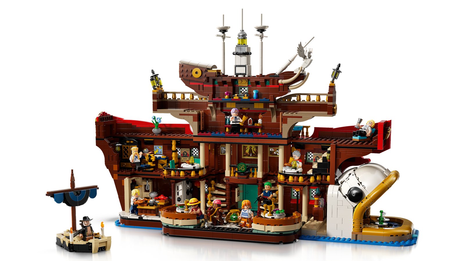 LEGO 75640 LEGO® ONE PIECE 75640 - Baratié, das Schwimmende Restaurant – Detailansicht 2