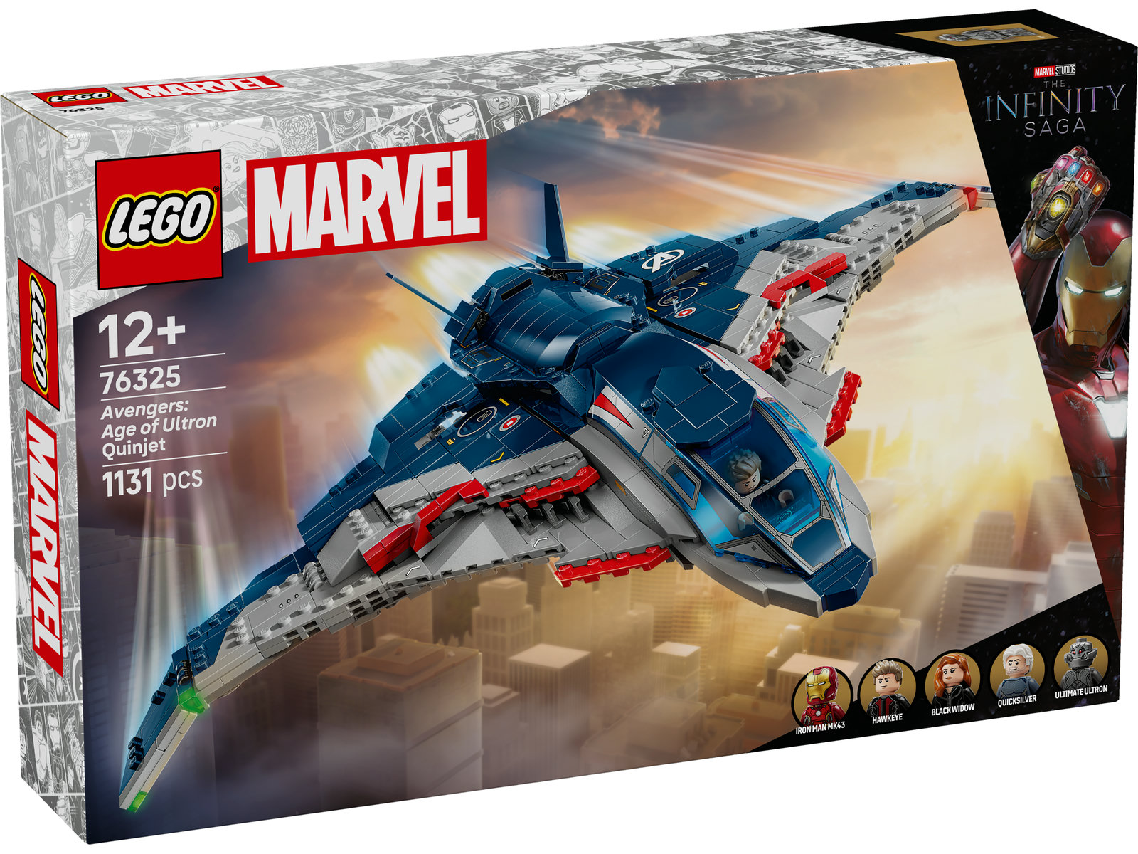 LEGO® Super Heroes 76325 - Avengers: Age of Ultron Quinjet LEGO® Super Heroes 76325 - Avengers: Age of Ultron Quinjet