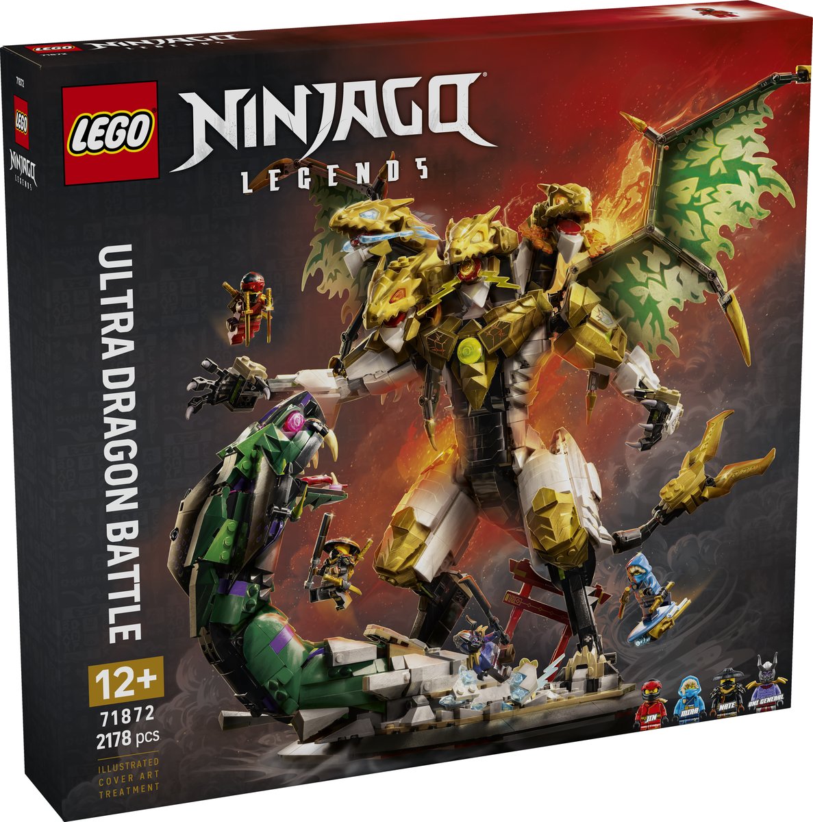 LEGO 71872 LEGO® NINJAGO® 71872 - Duell mit dem Ultradrachen – Verpackung vorne