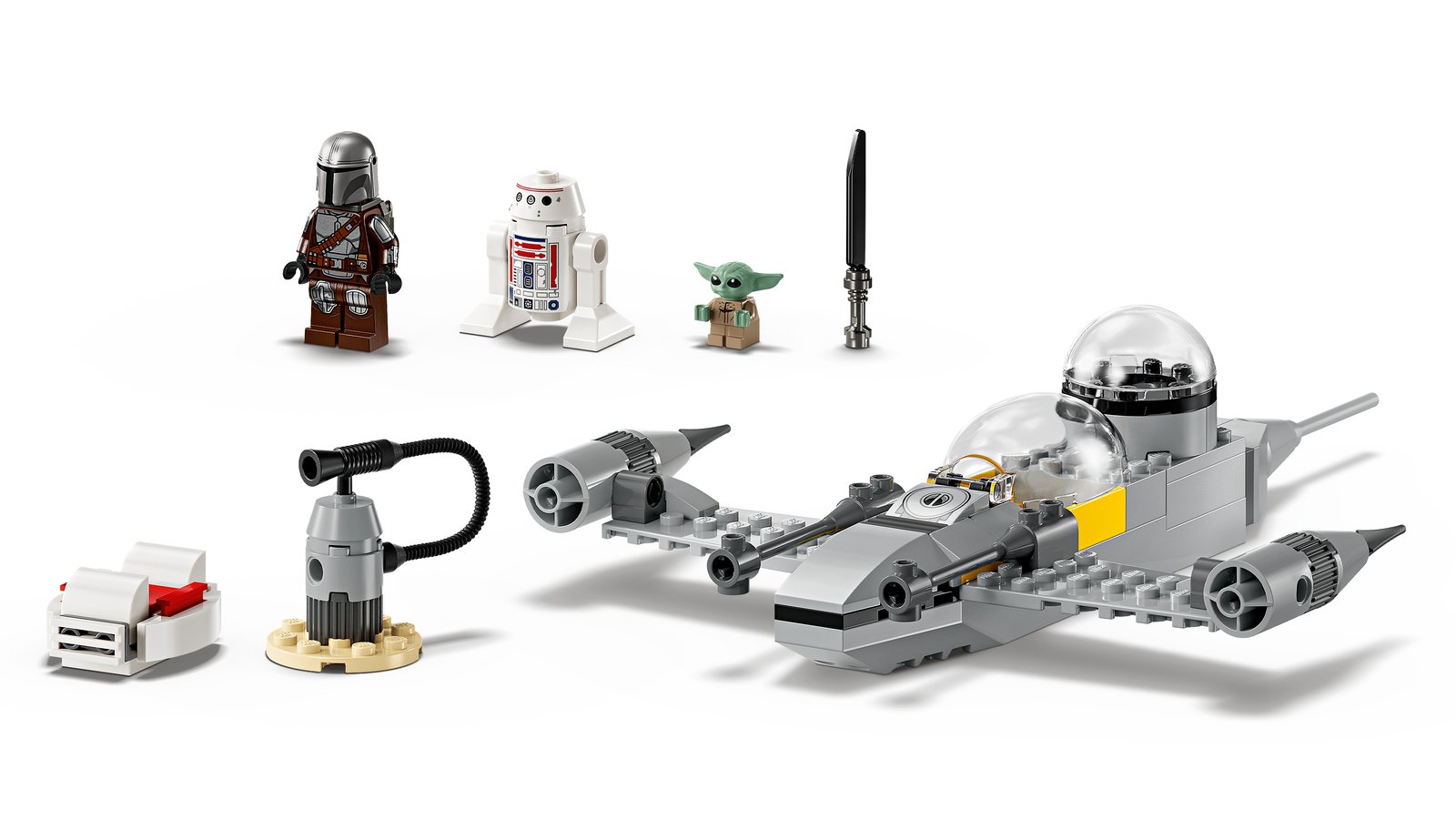 LEGO 75410 LEGO® Star Wars™ 75410 - Mandos und Grogus N-1 Starfighter™ – Detailansicht 1