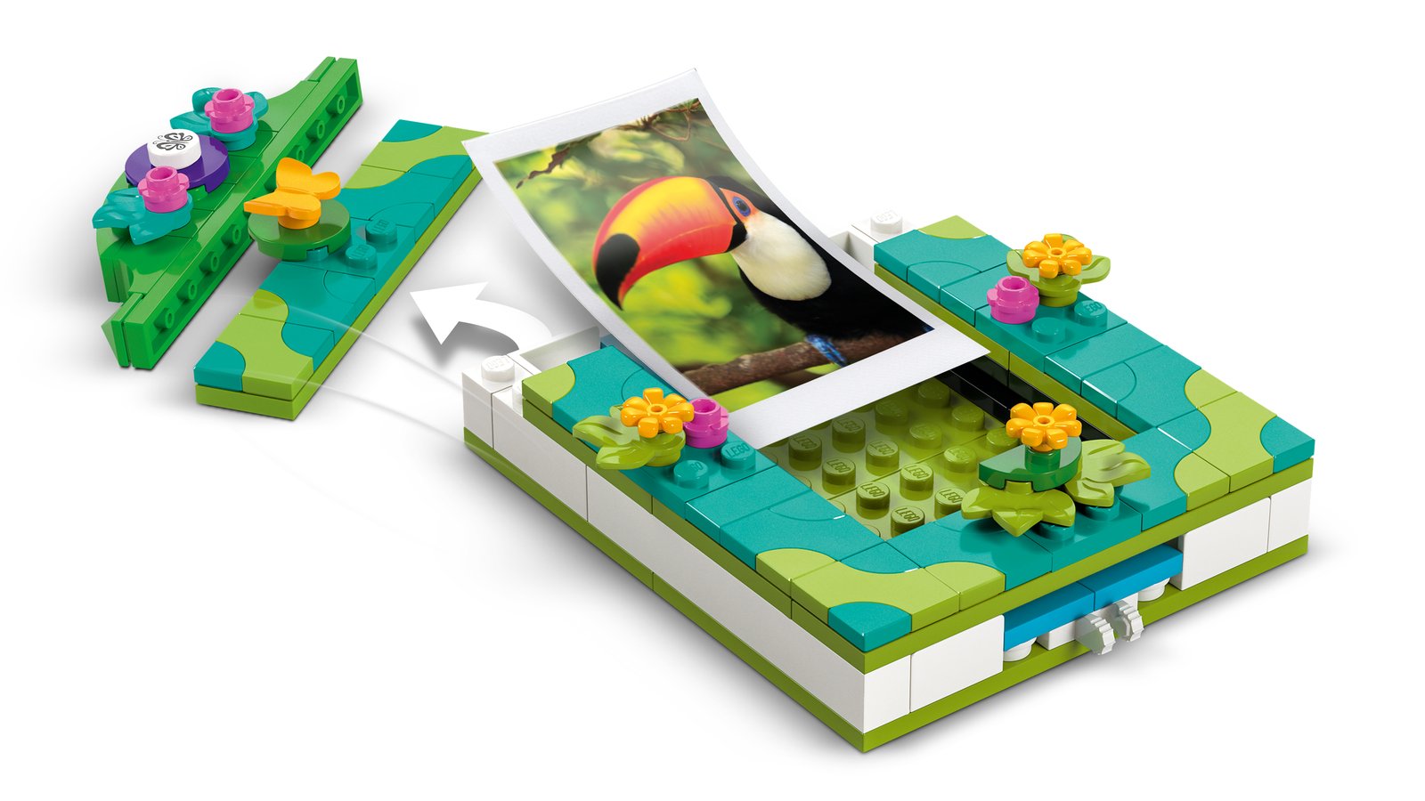 LEGO 43239 LEGO® Disney 43239 - Mirabels Fotorahmen und Schmuckkassette – Detailansicht 4