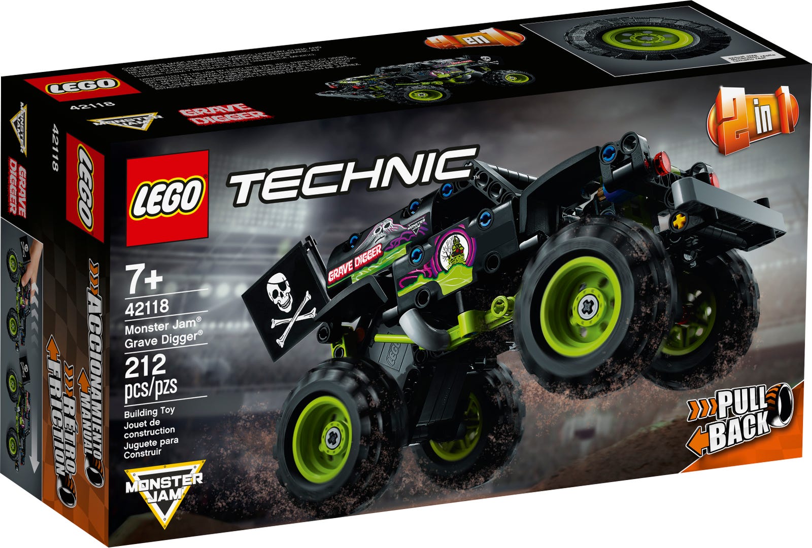 LEGO® Technic 42118 - Monster Jam® Grave Digger®