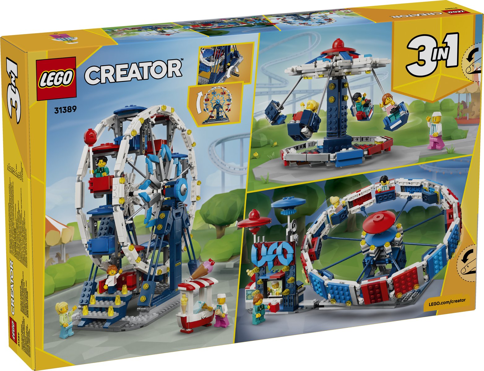 LEGO 31389 LEGO® Creator 31389 - Legendäres Riesenrad – Verpackung hinten