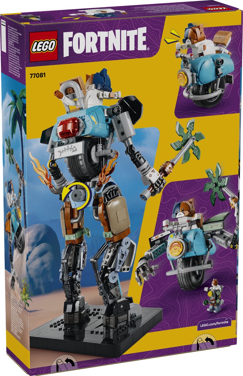 LEGO 77081 LEGO® Fortnite® 77081 - KIT – Verpackung hinten