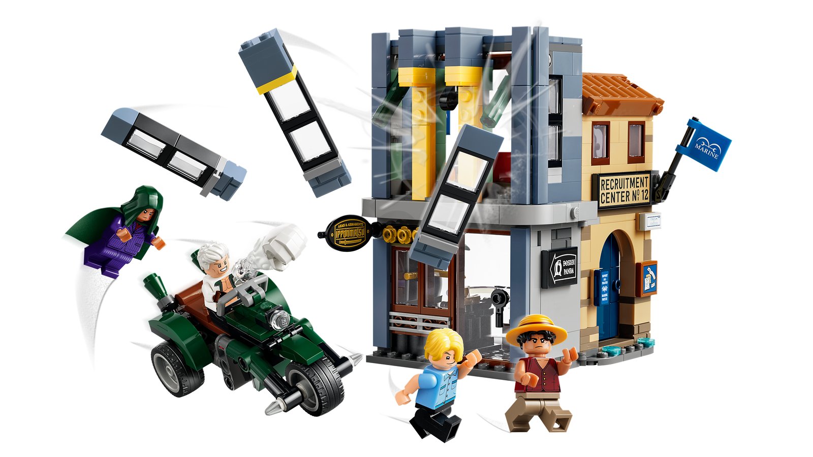 LEGO 75642 LEGO® ONE PIECE 75642 - Showdown mit Kapitän Smoker – Detailansicht 2