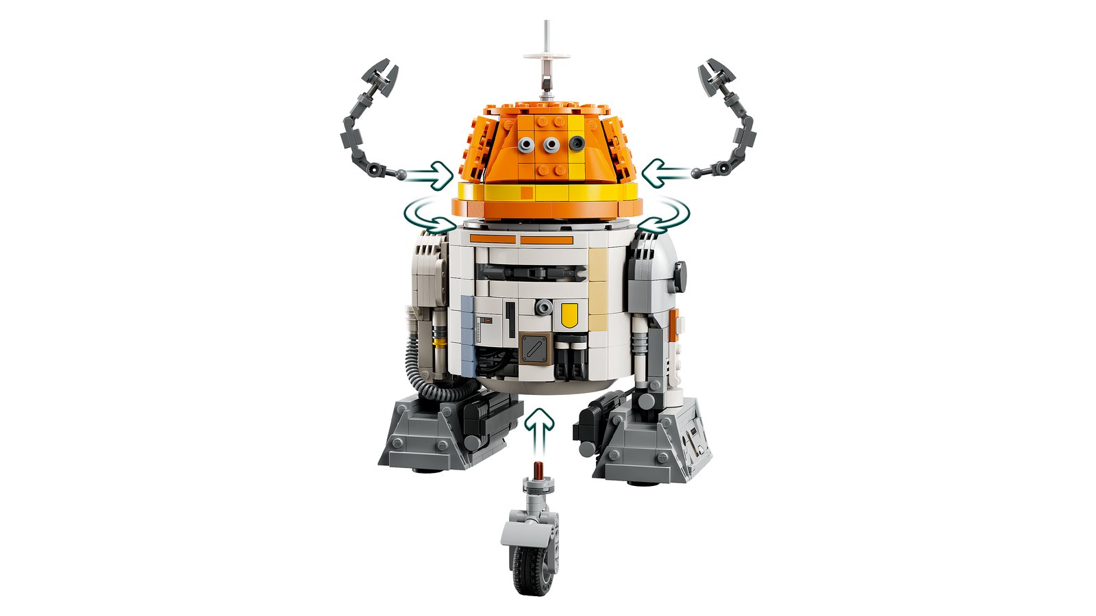 LEGO 75416 LEGO® Star Wars™ 75416 - Astromech-Droide Chopper (C1-10P)™ – Detailansicht 3
