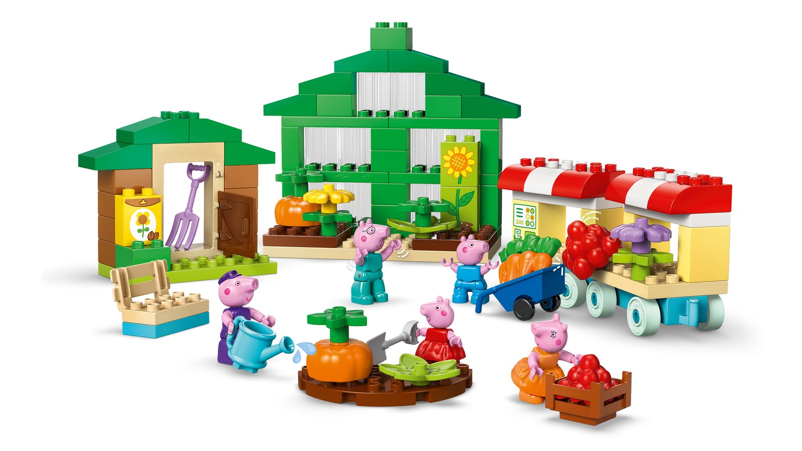 LEGO 10461 LEGO® DUPLO Peppa Pig 10461 - Opas Garten und Gewächshaus – Primaeres Produktbild