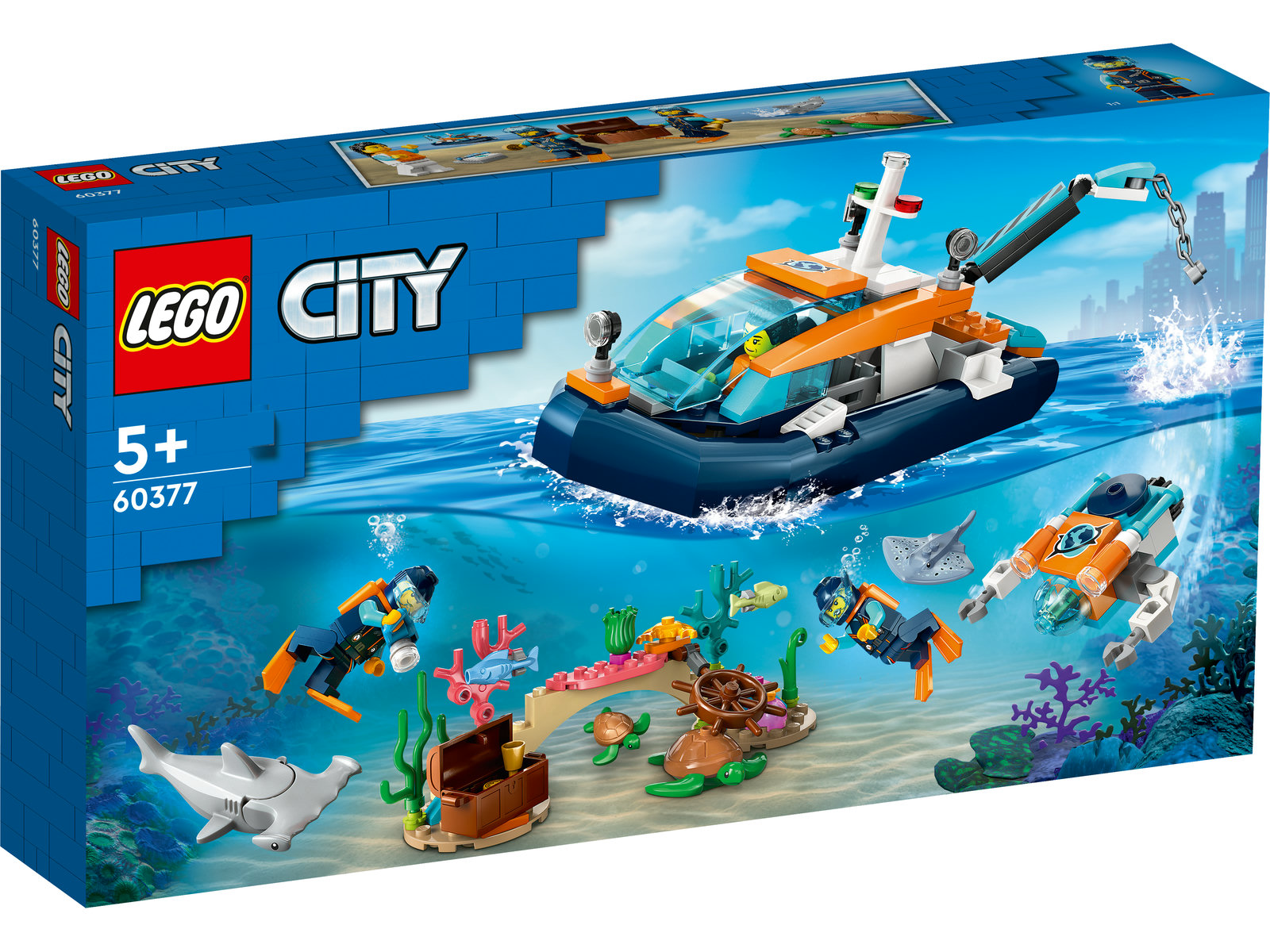LEGO® City 60377 - Meeresforscher-Boot LEGO® City 60377 - Meeresforscher-Boot