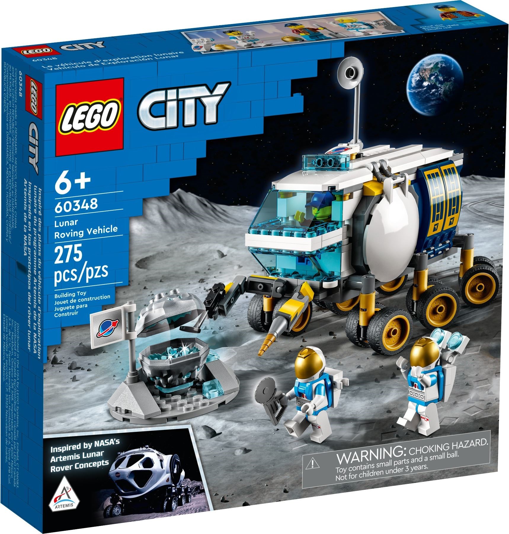 LEGO® City 60348 - Mond-Rover - Box Front