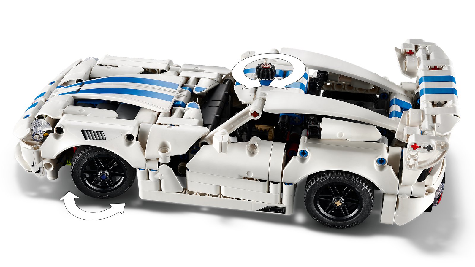 LEGO 42234 LEGO® Technic 42234 - Dodge Viper GTS-R Sportwagen – Detailansicht 4