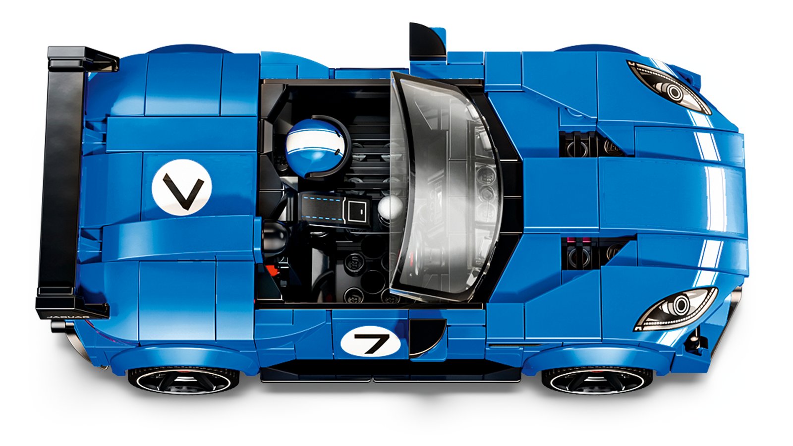 LEGO 77264 LEGO® Speed Champions 77264 - Jaguar Project 7 & Land Rover Defender – Detailansicht 4
