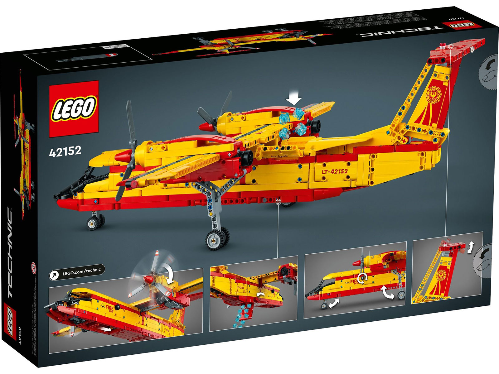 LEGO® Technic 42152 - Löschflugzeug