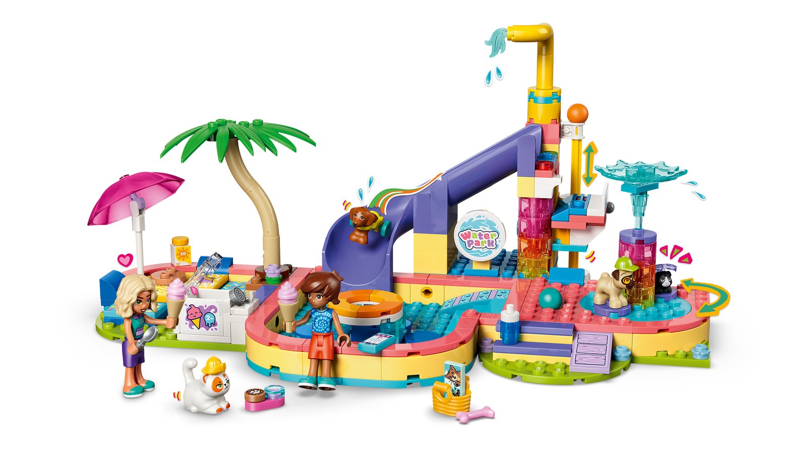 LEGO 42676 LEGO® Friends 42676 - Lustiger Tag im Wasserpark – Detailansicht 3
