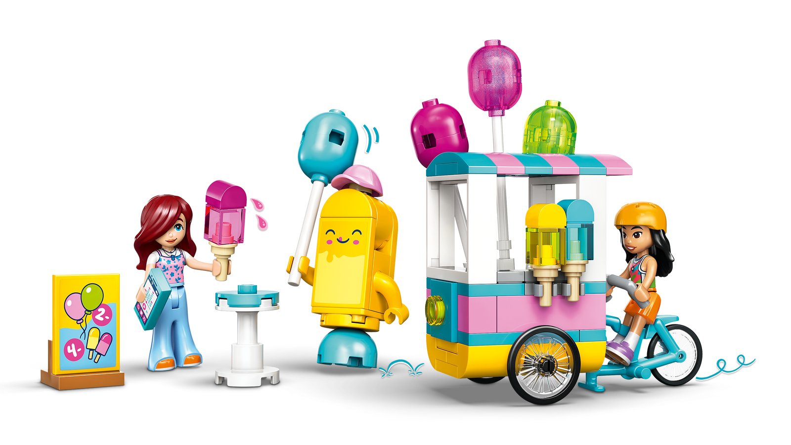 LEGO 42692 LEGO® Friends 42692 - Eis- und Luftballonstand – Detailansicht 3