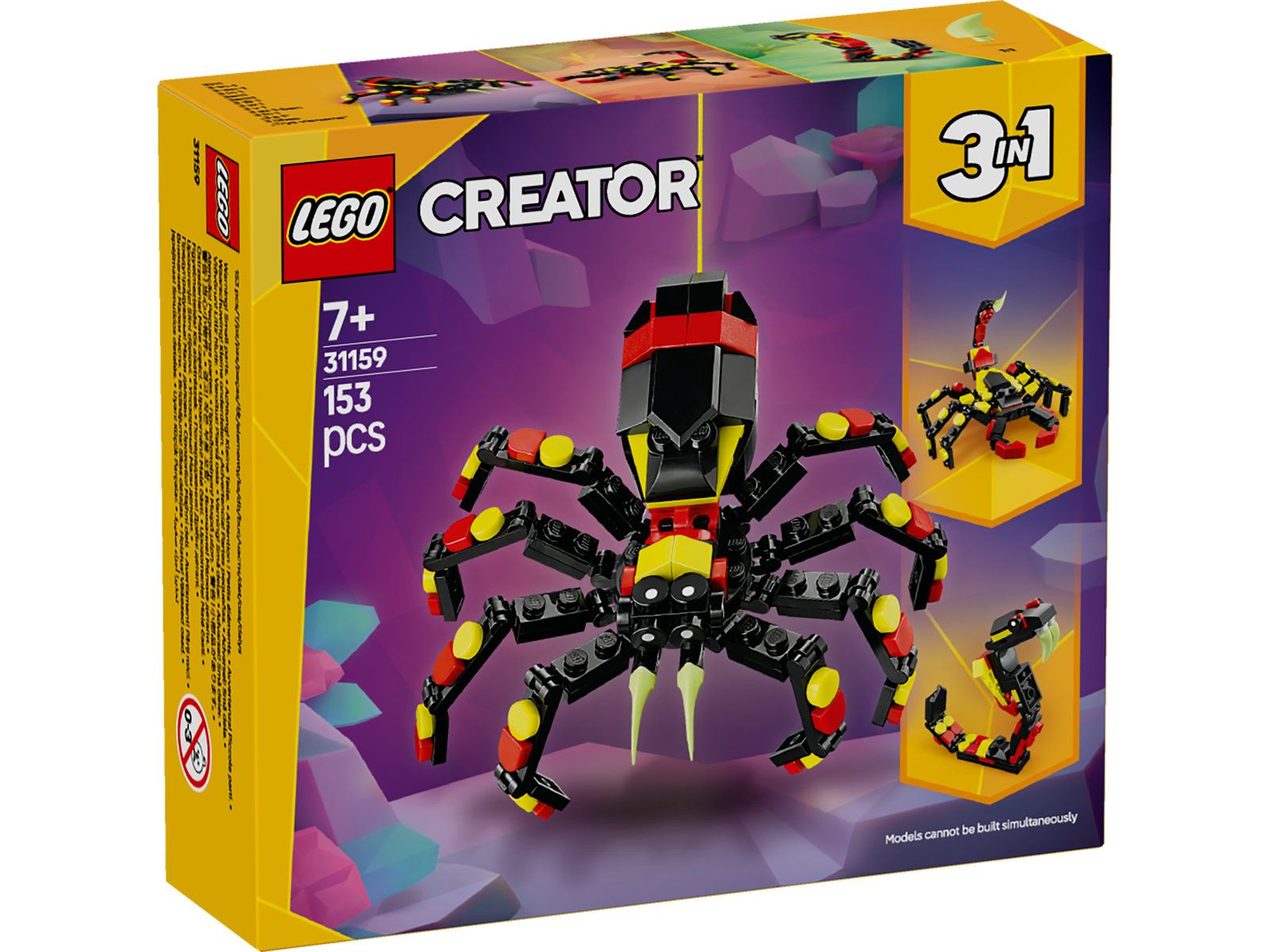 LEGO® Creator 31159 - Wilde Tiere: Überraschungsspinne LEGO® Creator 31159 - Wilde Tiere: Überraschungsspinne