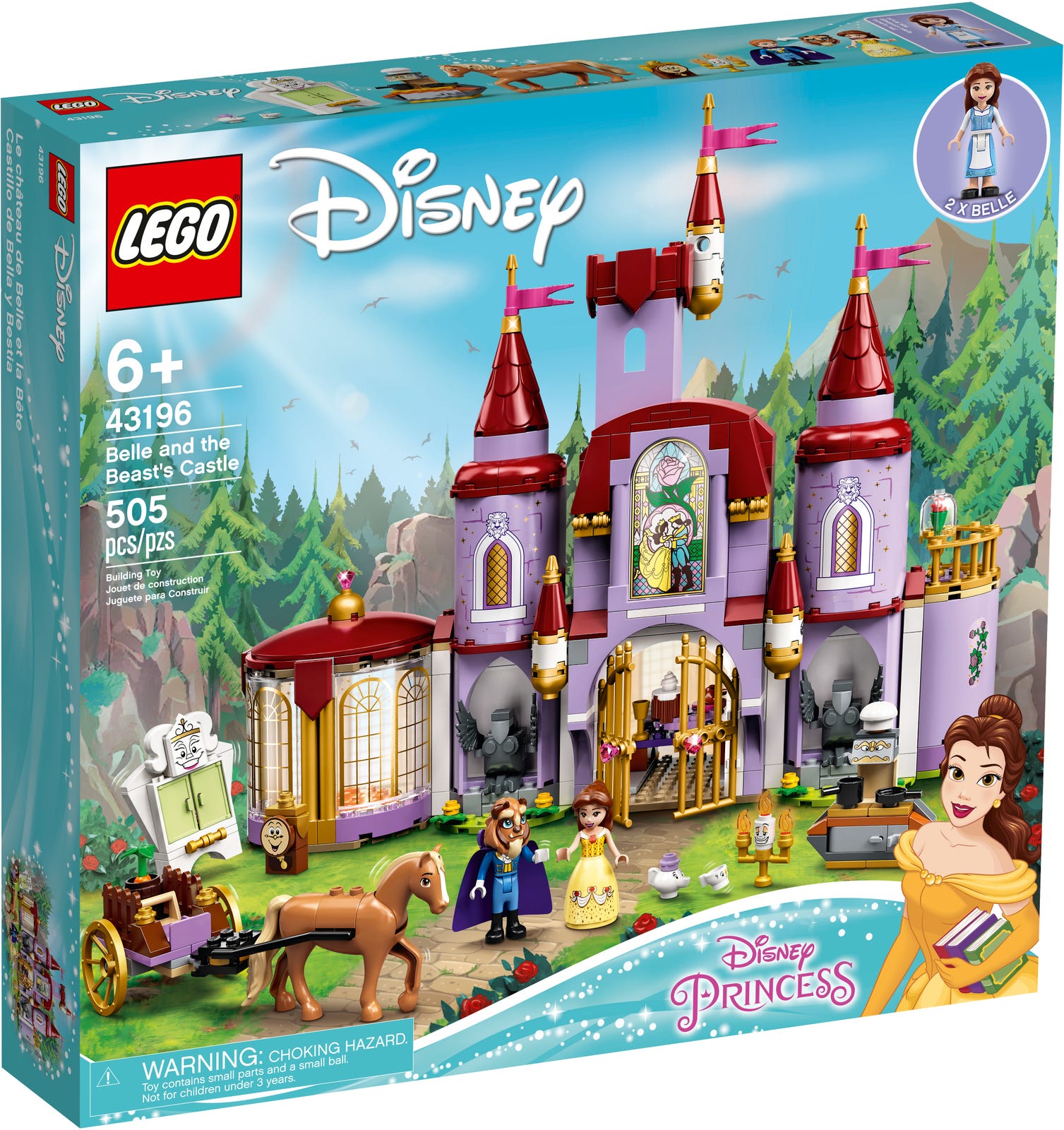 LEGO® Disney 43196 - Belles Schloss