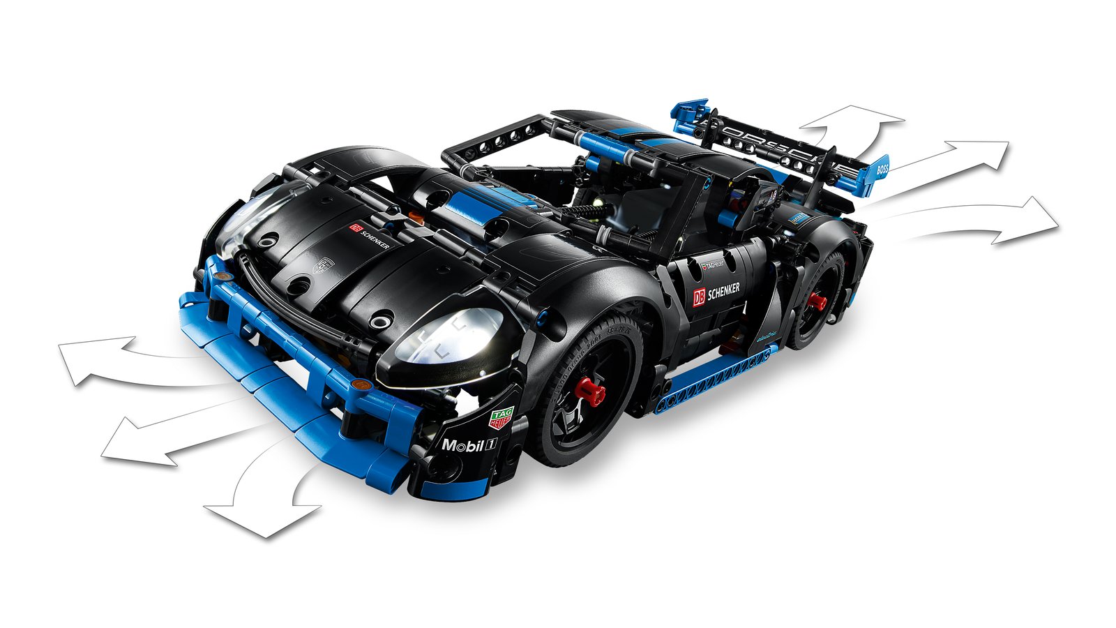 LEGO 42176 LEGO® Technic 42176 - Porsche GT4 e-Performance Rennwagen – Detailansicht 4