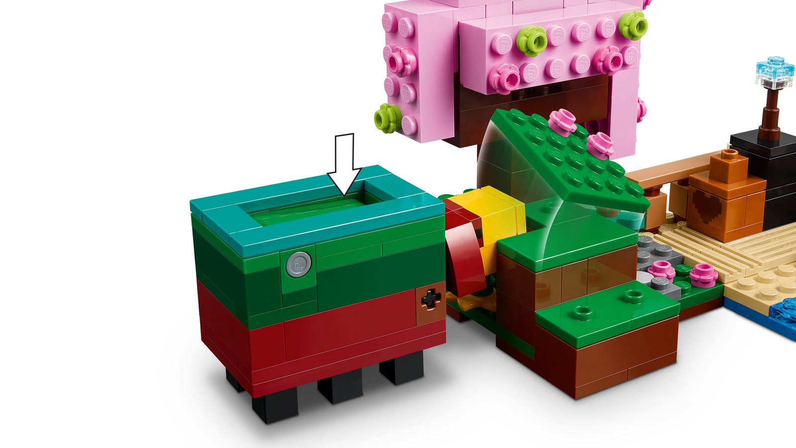 LEGO 21260 LEGO® Minecraft 21260 - Der Kirschblütengarten – Detailansicht 4