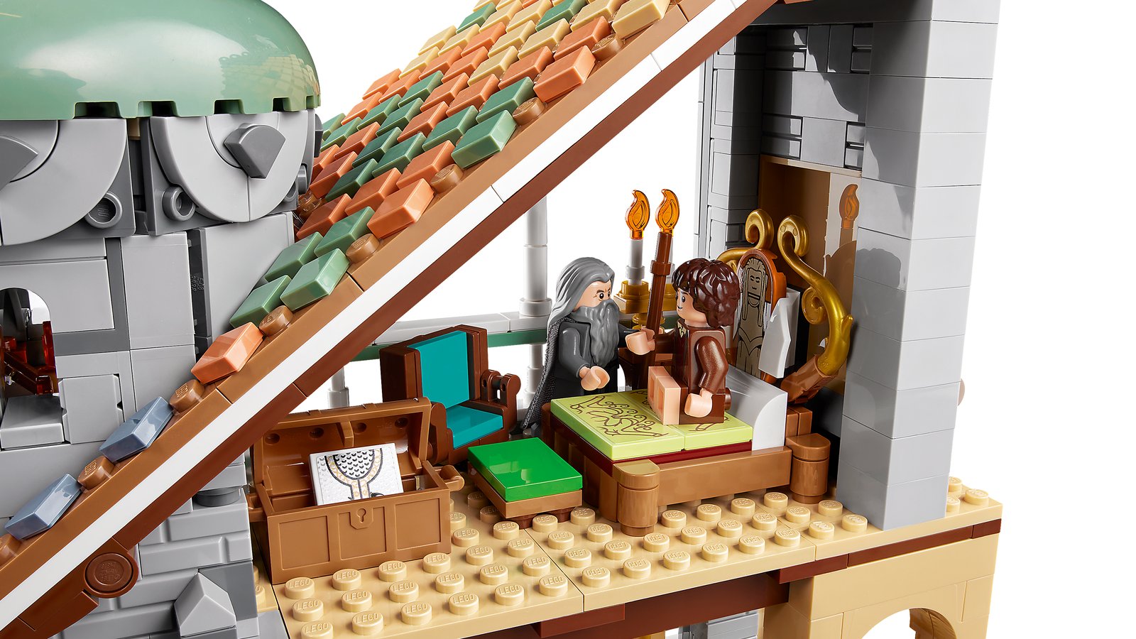 LEGO 10316 LEGO® Icons 10316 - Herr der Ringe - Bruchtal – Detailansicht 6