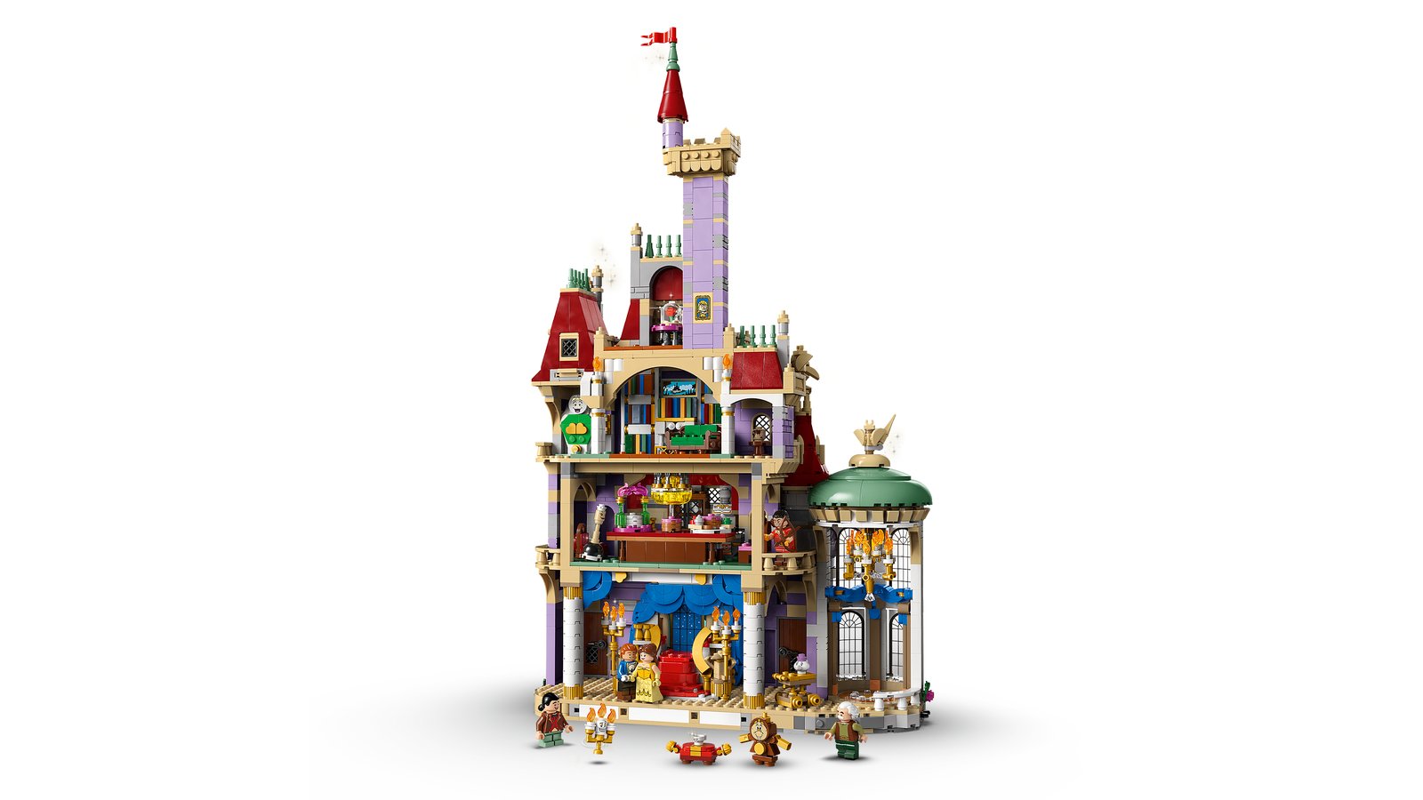 LEGO 43263 LEGO® Disney Princess 43263 - Das Schloss aus „Die Schöne und das Biest“ – Detailansicht 3