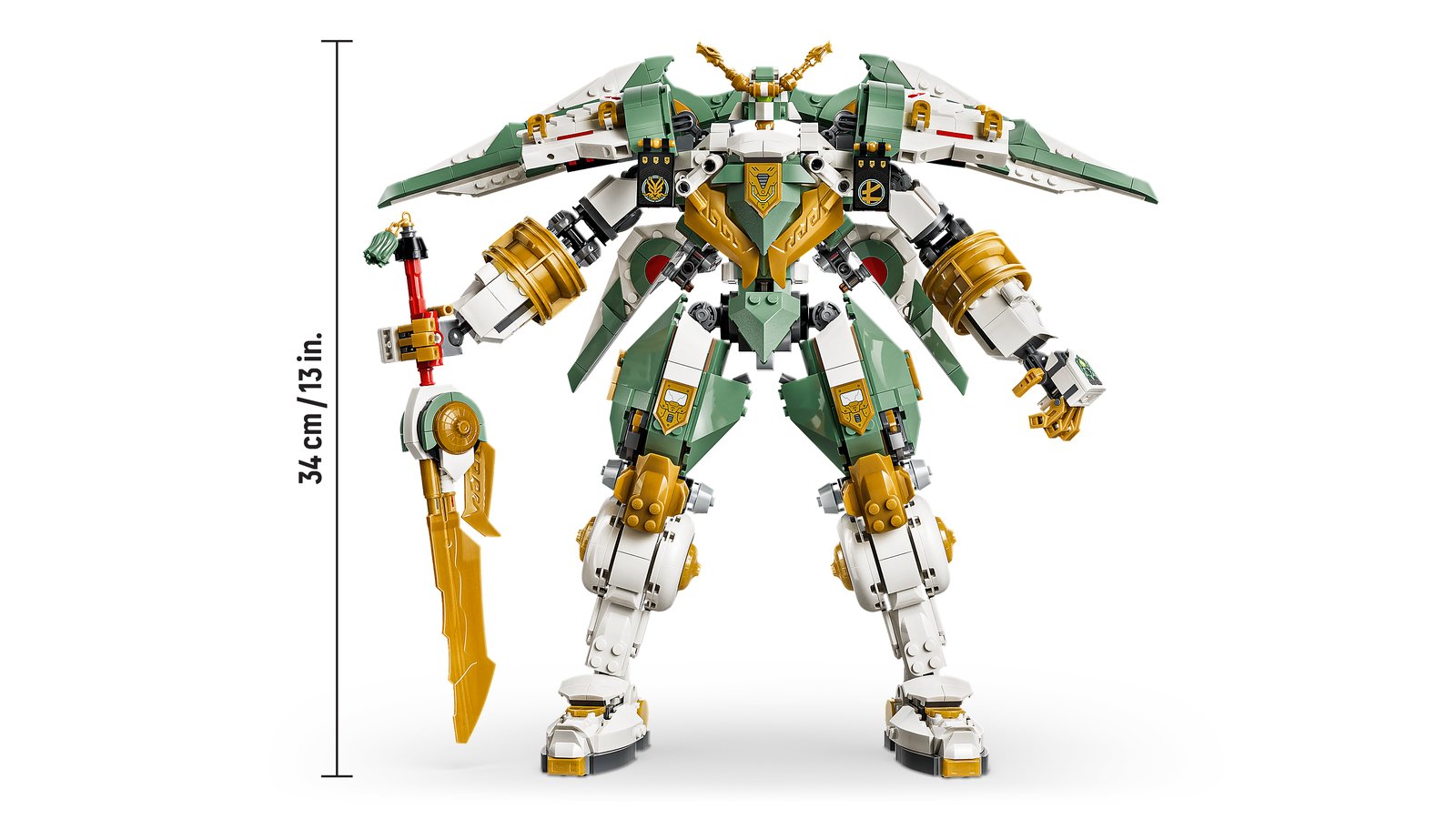 LEGO 71860 LEGO® NINJAGO® 71860 - 15-jähriges Jubiläum: Lloyds Titan-Mech – Detailansicht 6