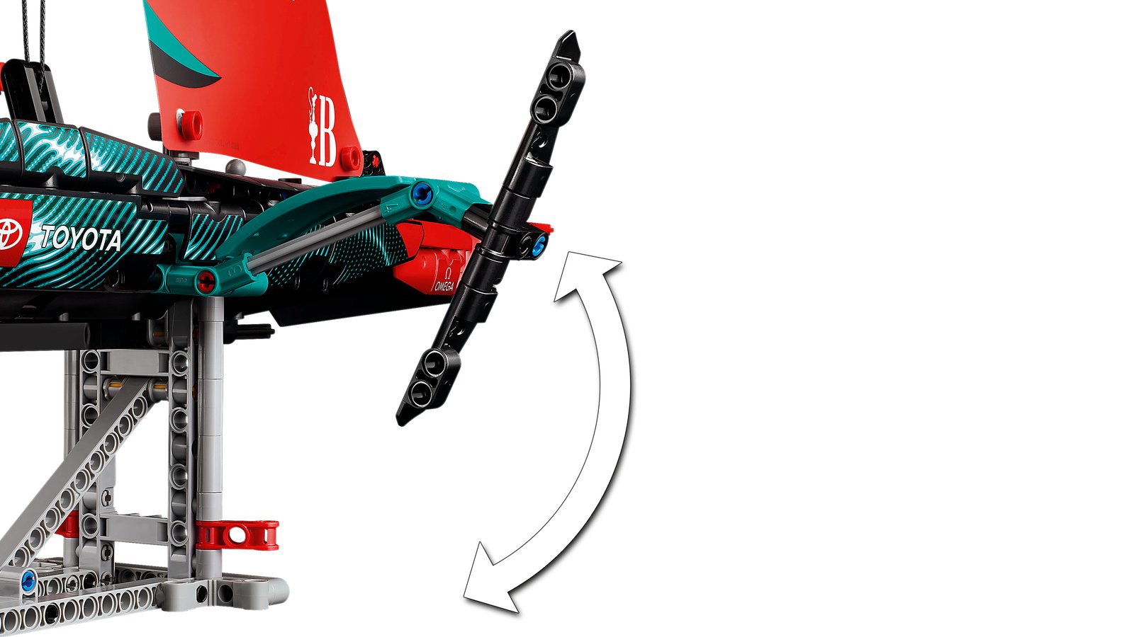 LEGO 42174 LEGO® Technic 42174 - Emirates Team New Zealand AC75 Rennjacht – Detailansicht 6