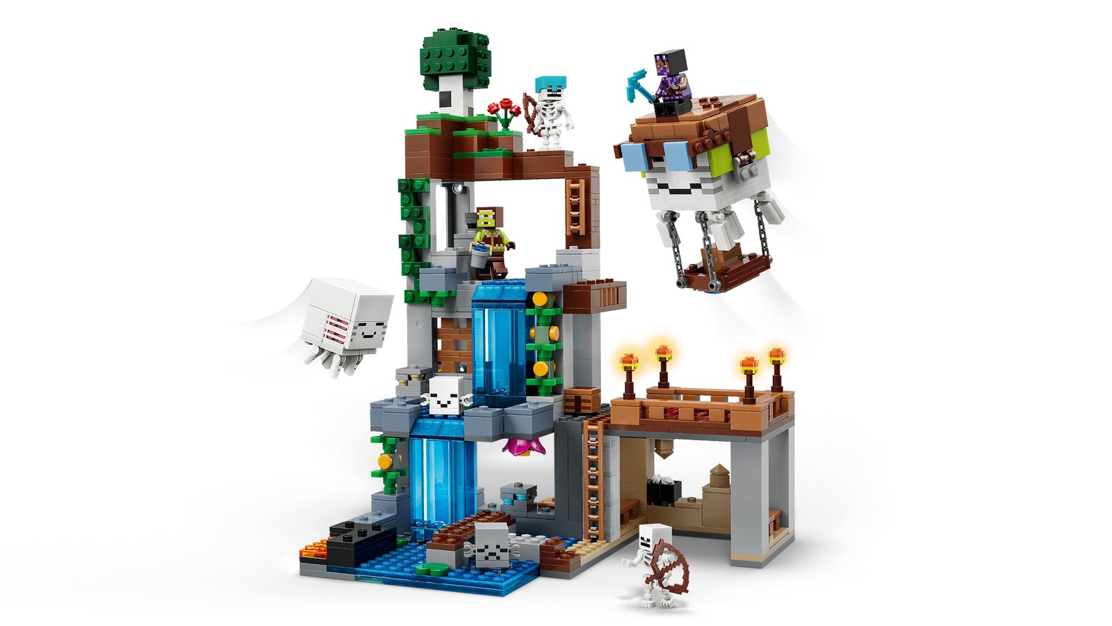 LEGO 21597 LEGO® Minecraft® 21597 - Ghast-Station – Primäres Produktbild