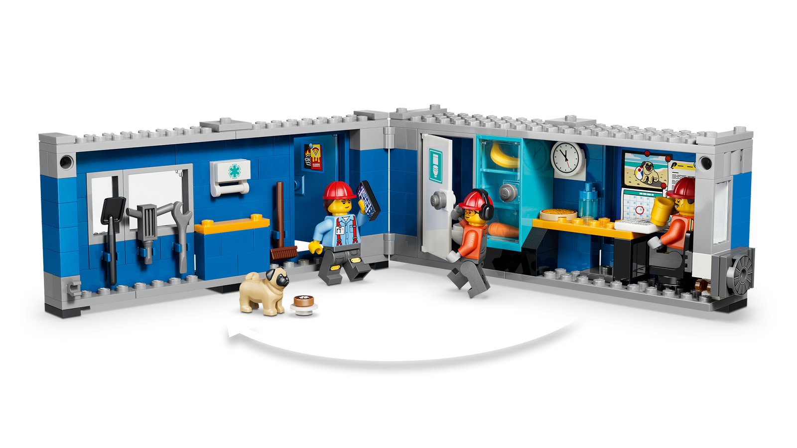 LEGO 60494 LEGO® City 60494 - Kipplaster und Schaufellader – Detailansicht 3
