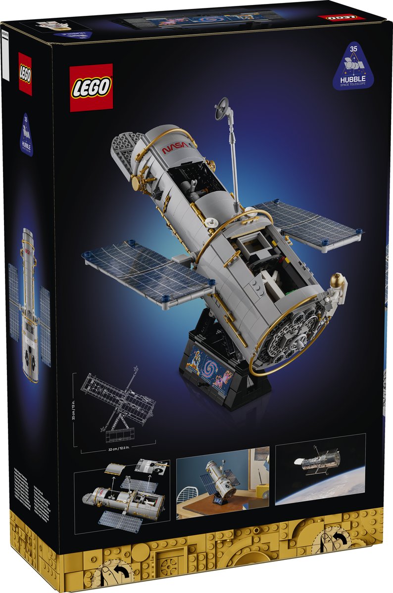 LEGO 11382 LEGO® Icons 11382 - Hubble-Weltraumteleskop – Verpackung hinten