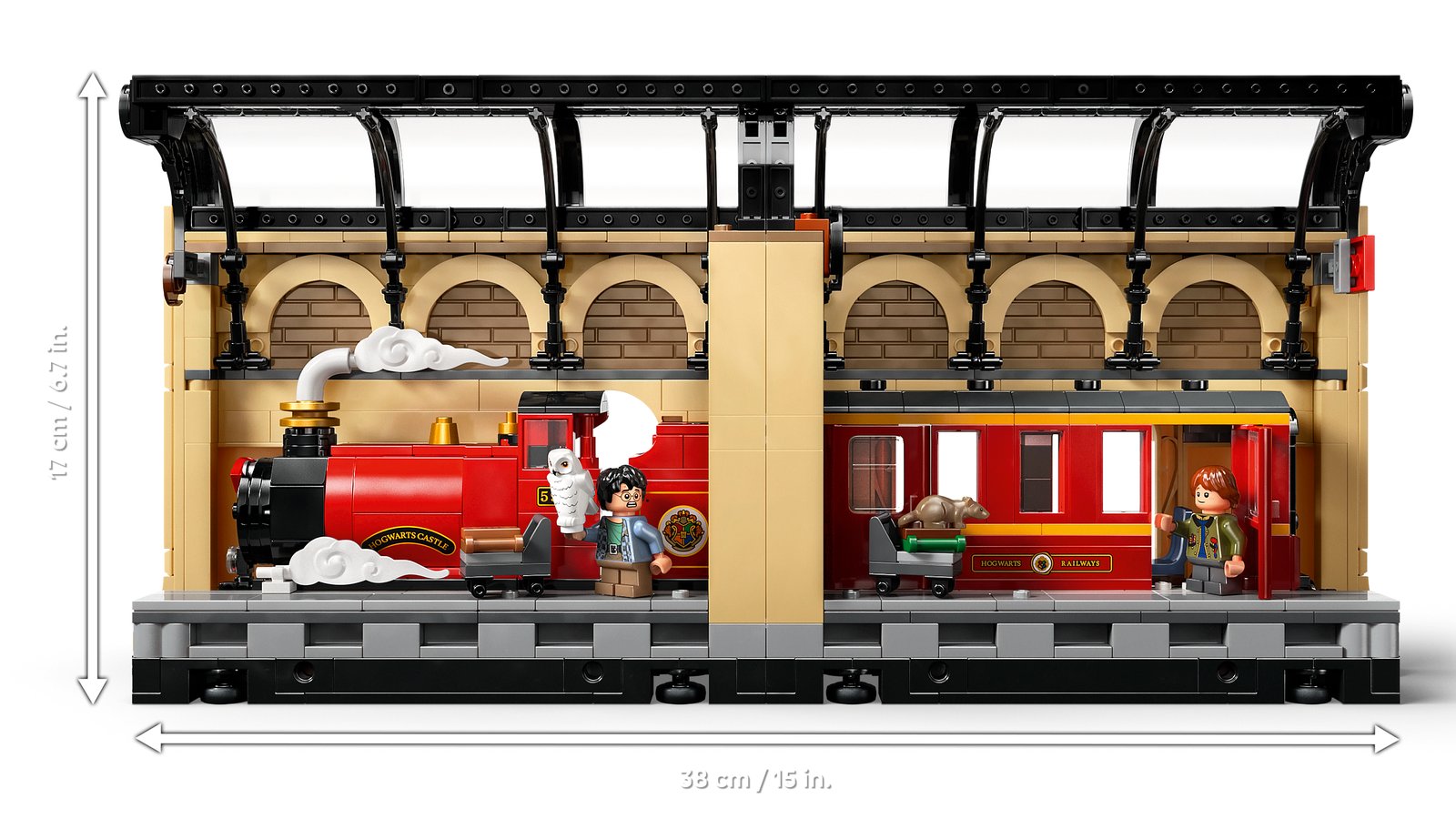 LEGO 76450 LEGO® Harry Potter™ 76450: Buchstütze: Hogwarts™ Express – Detailansicht 2