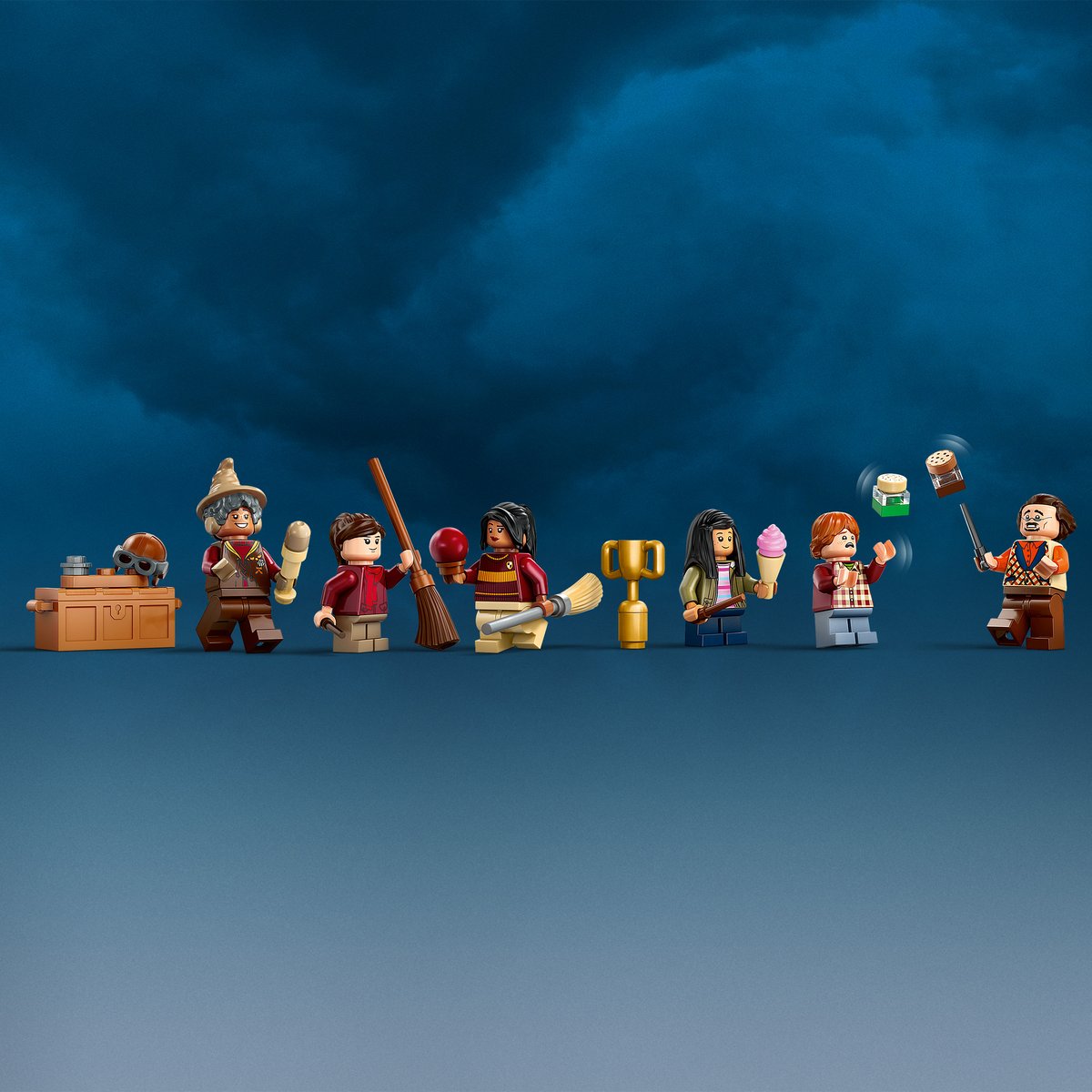 LEGO 76452 LEGO® Harry Potter™ 76452 - Qualität für Quidditch™ & Fortescues Eissalon – Detailansicht 1