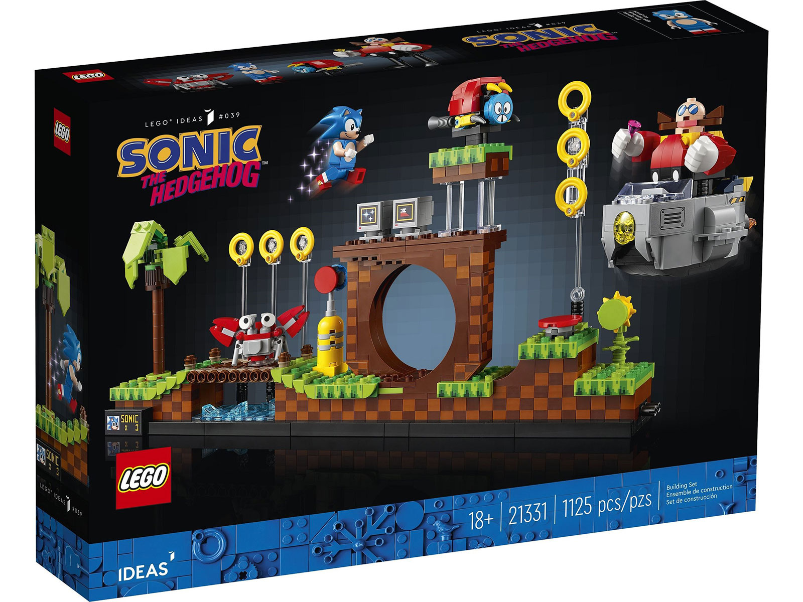 LEGO® Ideas 21331 - Sonic the Hedgehog™ – Green Hill Zone LEGO® Ideas 21331 - Sonic the Hedgehog™ – Green Hill Zone